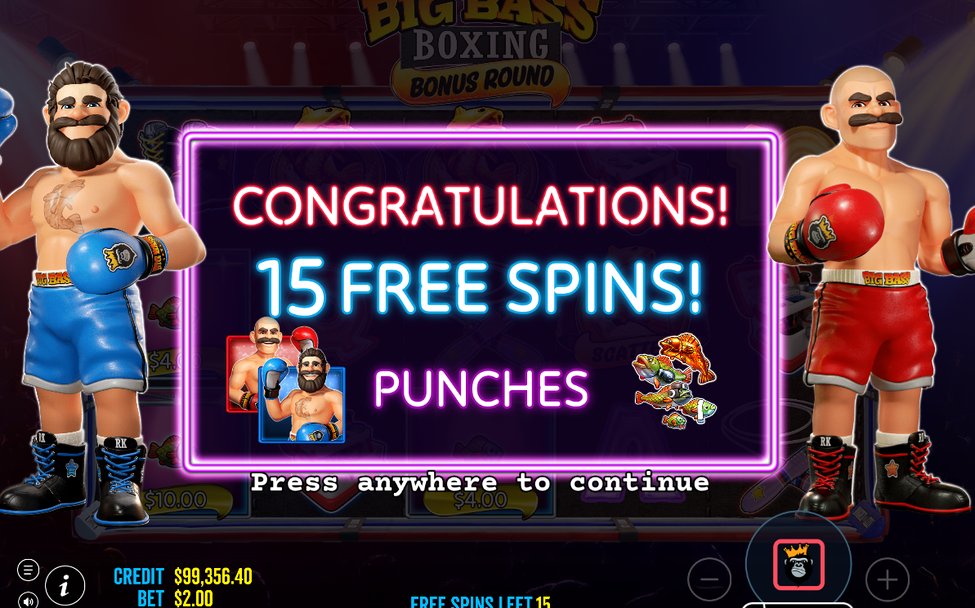 Free Spins meters for retriggers and multiplier levels